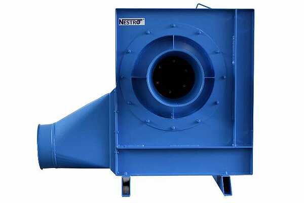 Nestro fan for raw gas extraction