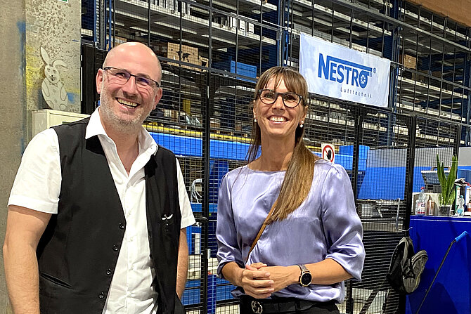 Diana Herbstreuth (MdB) chez NESTRO Diana Herbstreuth (MdB) chez NESTRO