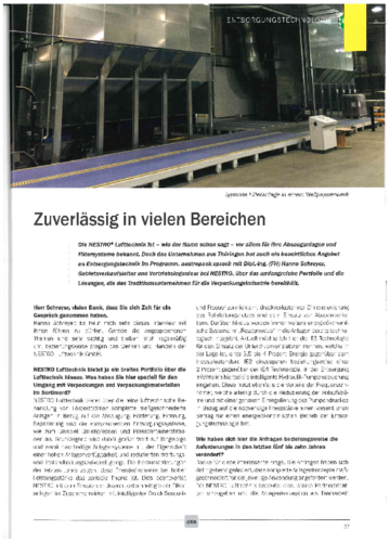 Zuverlässig in vielen Bereichen