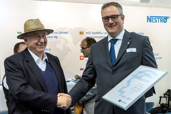 Übergabe Zertfikat