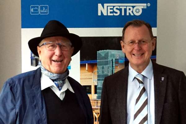 Thuringia's Minister-President Bodo Ramelow at NESTRO.