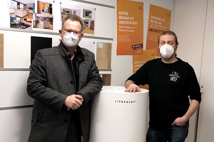 Bei Herpich & Rudorf freut man sich über den VITAPOINT 3000 Bei Herpich & Rudorf freut man sich über den VITAPOINT 3000